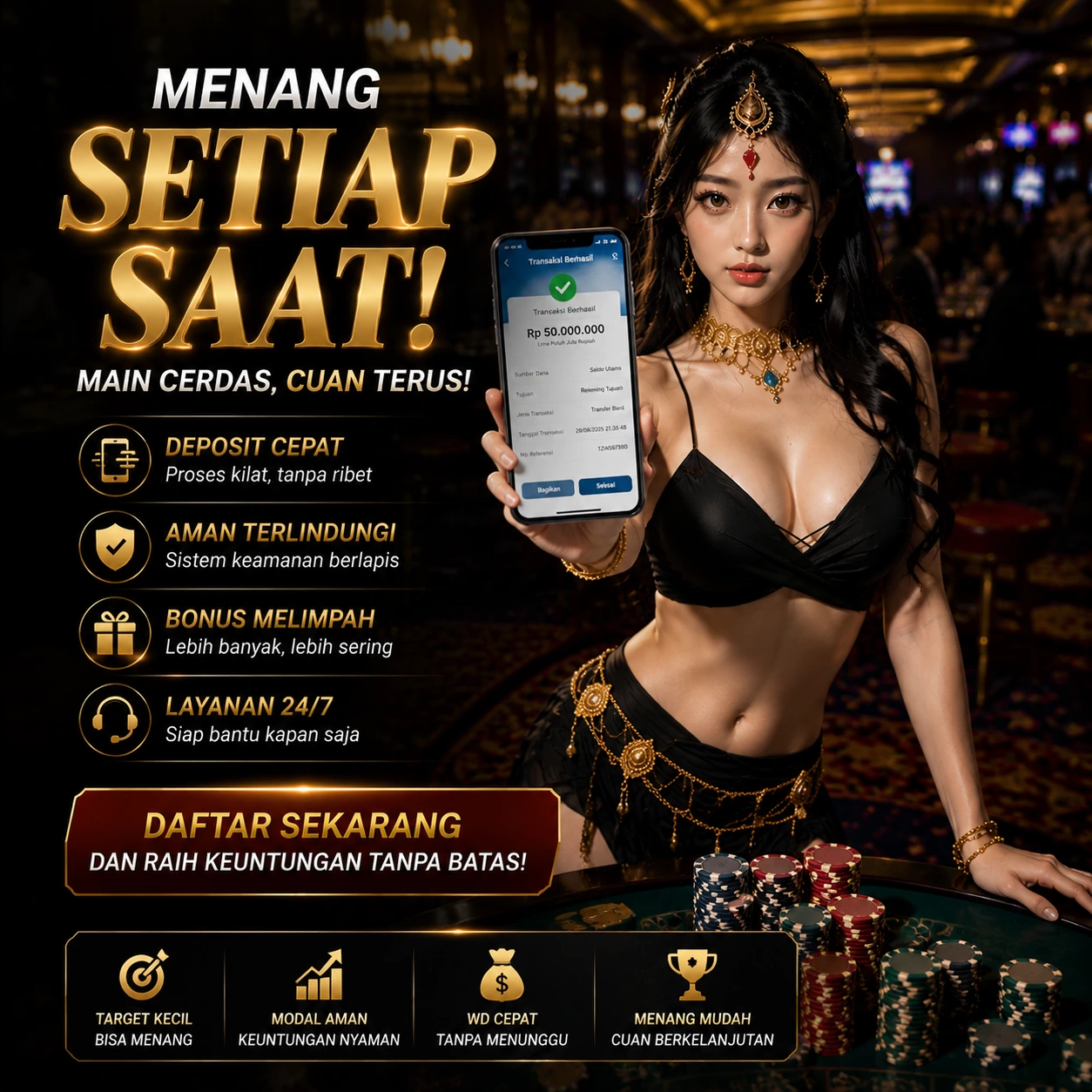 Proses download APK di browser Chrome Android